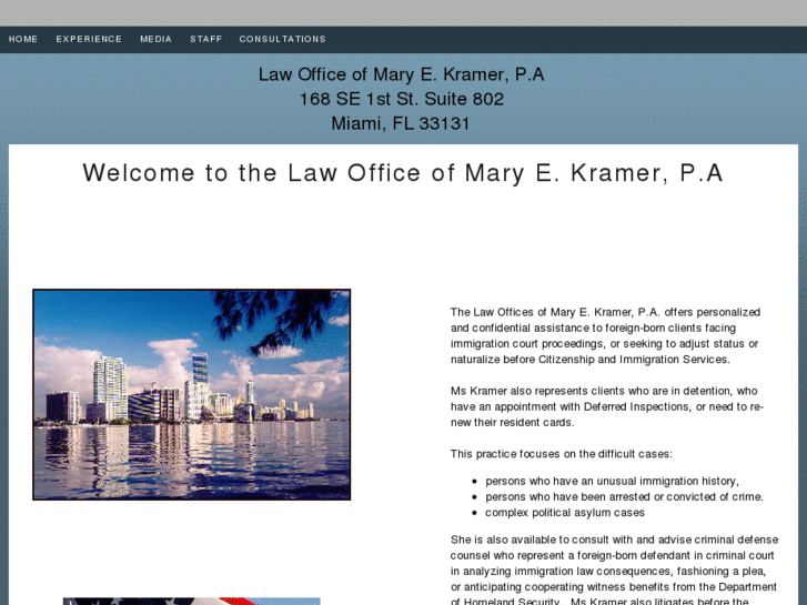 www.marykramerlaw.com