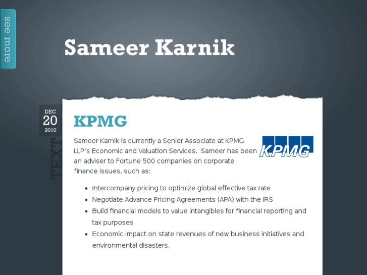 www.sameerkarnik.com