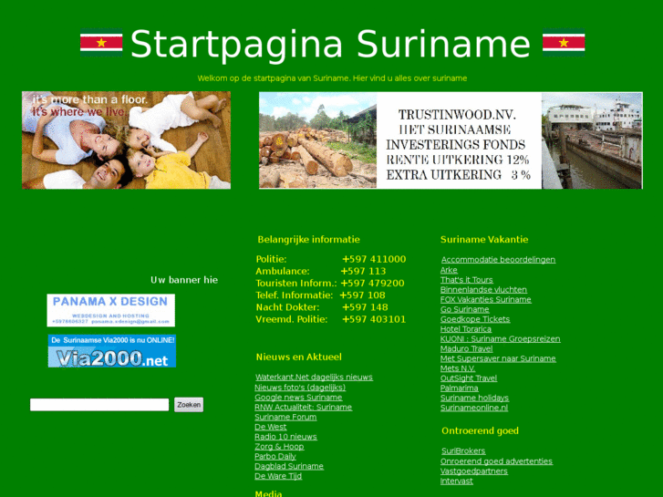 www.startpaginasuriname.com