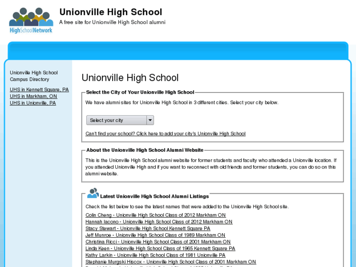 www.unionvillehighschool.net