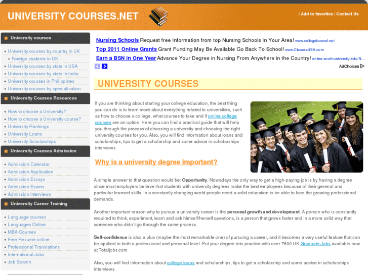www.universitycourses.net