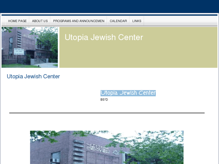 www.utopiajewishcenter.org