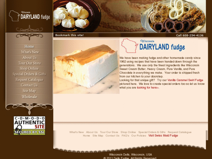 www.wisconsindairylandfudge.com