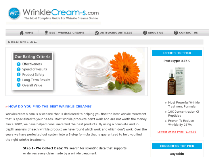 www.wrinklecream-s.com