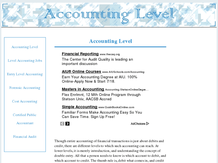 www.accountinglevel.com