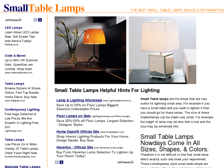 www.bestsmalltablelamps.com