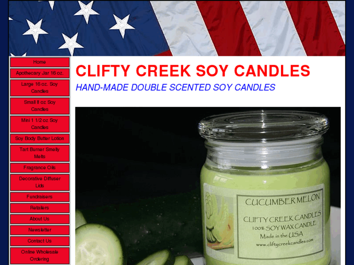 www.cliftycreekcandles.com