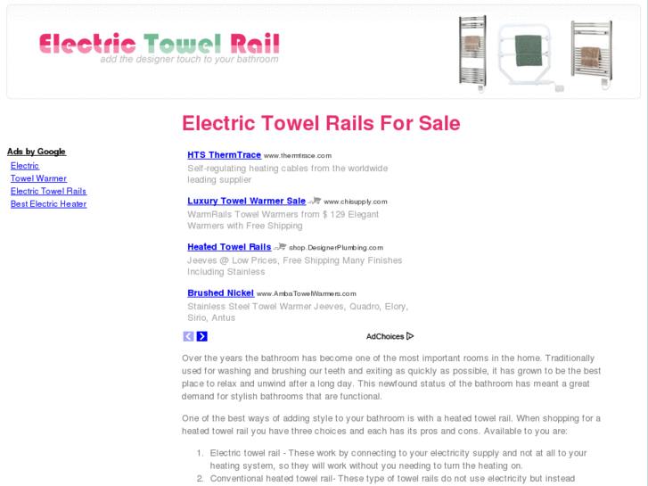 www.electrictowelrail.org.uk