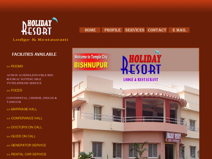 www.holidayresortbishnupur.com