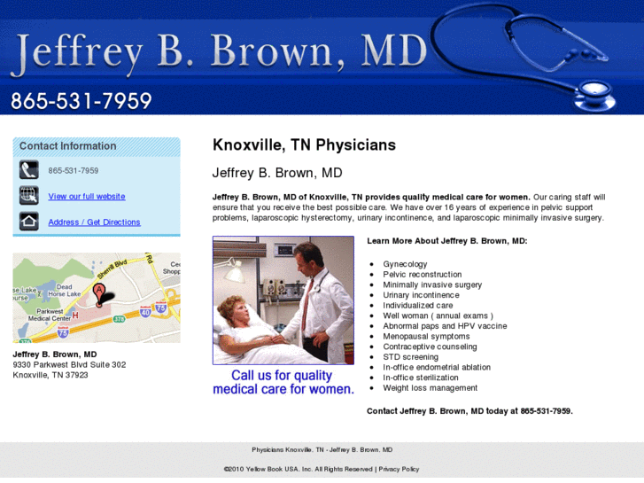 www.jeffbrownmd.net