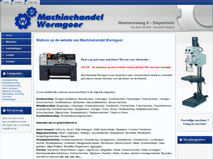 www.machinehandelwormgoor.nl