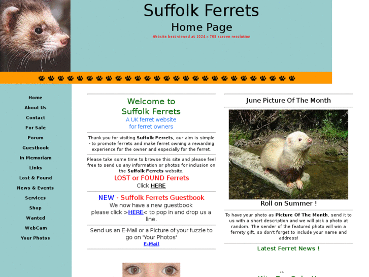 www.suffolk-ferrets.co.uk