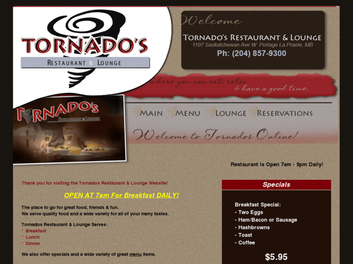 www.tornadosrestaurant.com