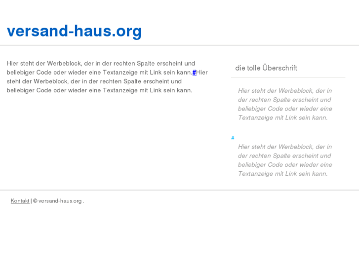 www.versand-haus.org