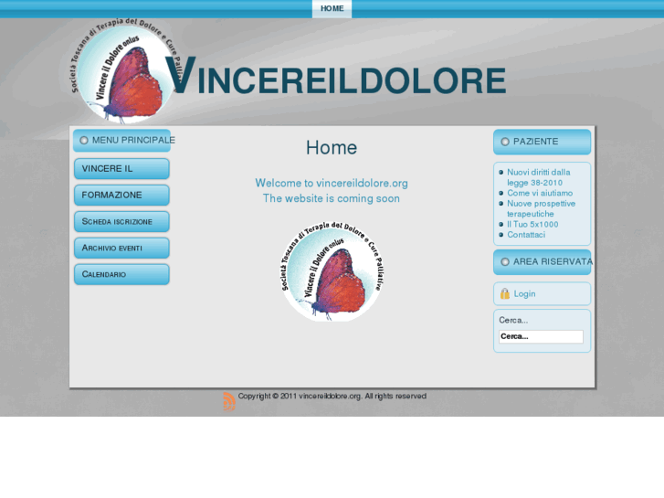 www.vincereildolore.org