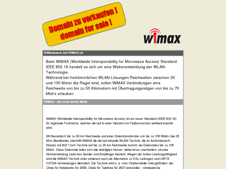 www.wimax.ch