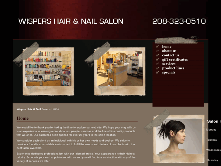 www.wisperssalon.com