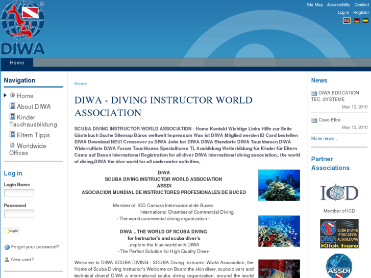 www.diwa-scubadiving.com