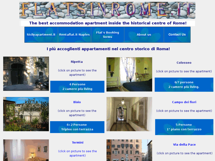 www.flatsinrome.it