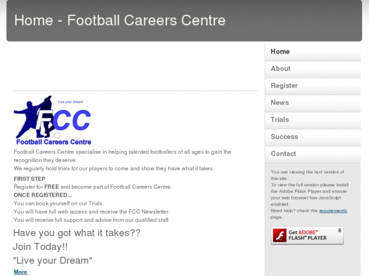 www.footballcareerscentre.com