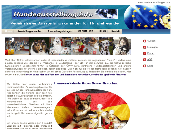 www.hundeausstellungen.com