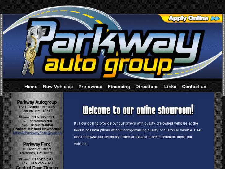 www.parkwayautogroup.net