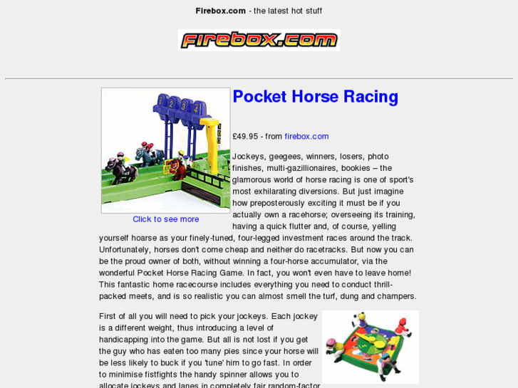 www.pockethorse.com