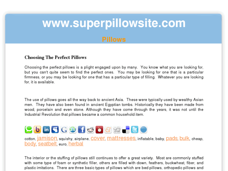 www.superpillowsite.com