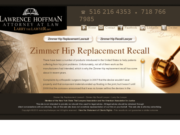 www.zimmerhipreplacementrecall.net