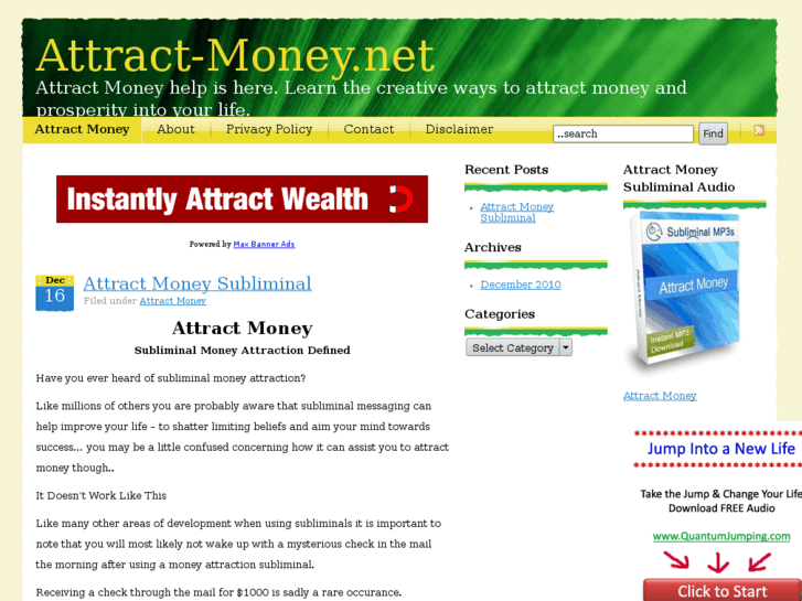 www.attract-money.net