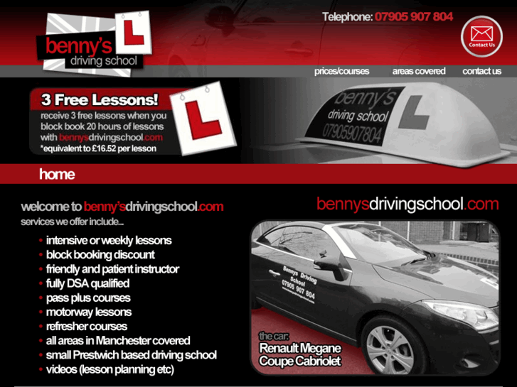 www.bennysdrivingschool.com