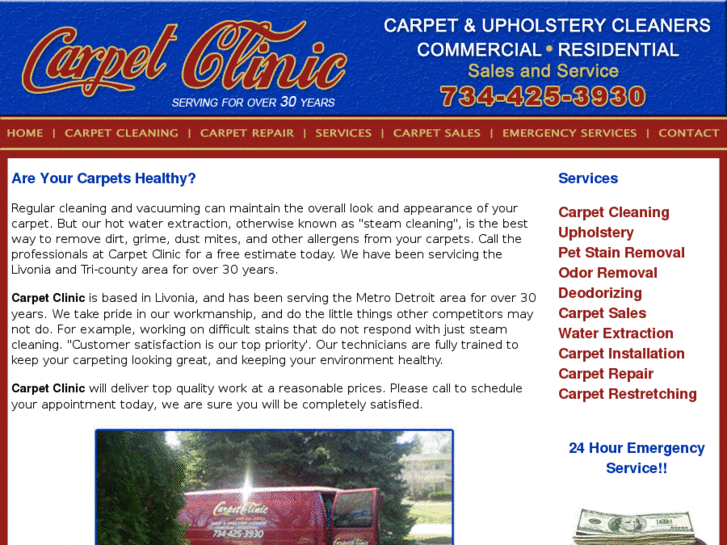 www.carpetclinicinc.com