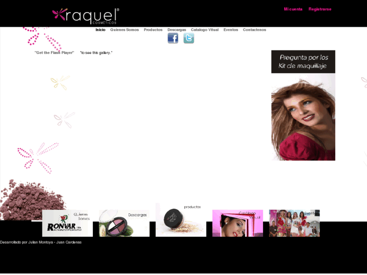 www.cosmeticosraquel.com