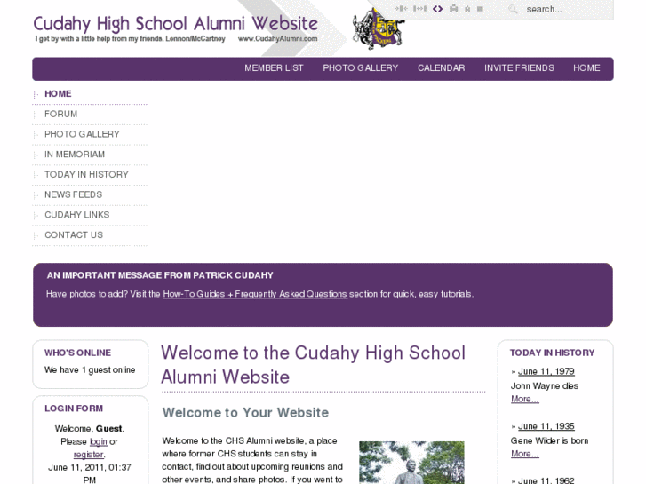 www.cudahyalumni.com