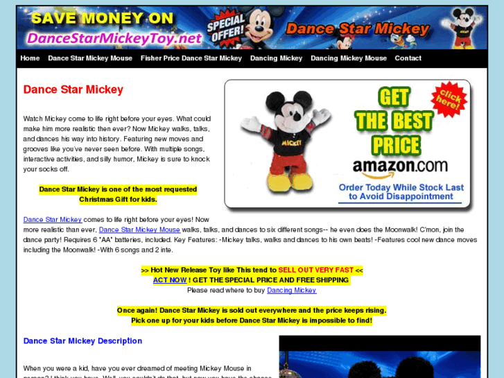 www.dancestarmickeytoy.net