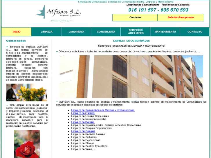 www.limpiezacomunidadesmadrid.com