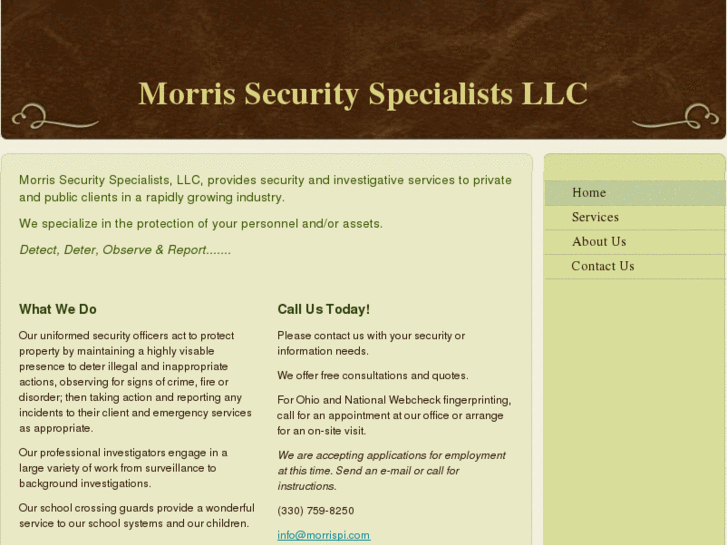 www.morrissecurityspecialistsllc.com