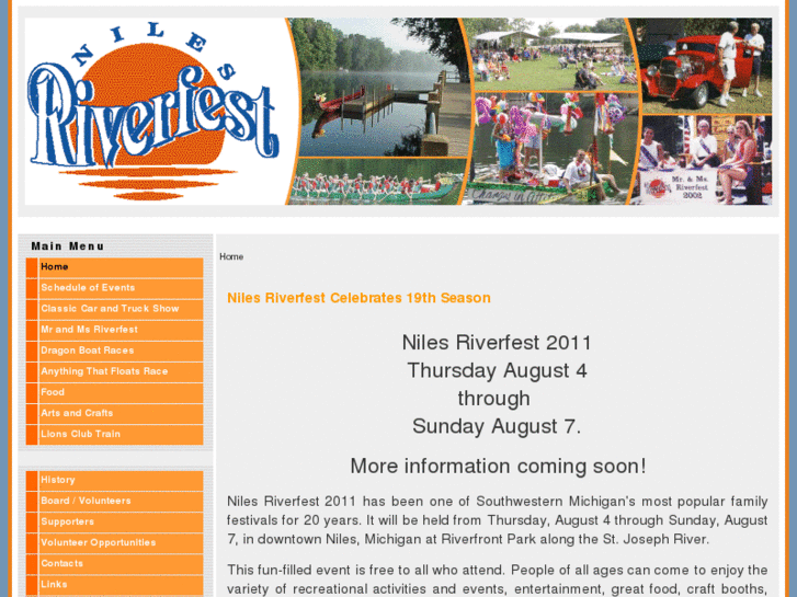 www.nilesriverfest.net