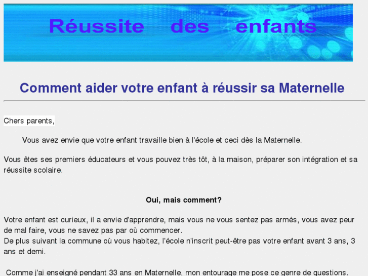 www.reussite-des-enfants.com