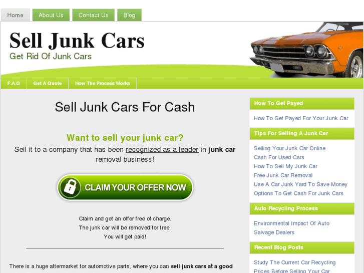 www.selljunkcars.net