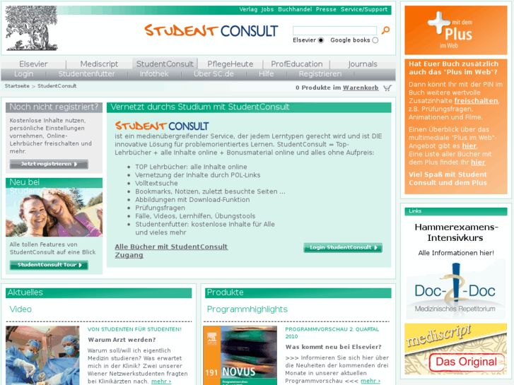 www.studentconsult.de