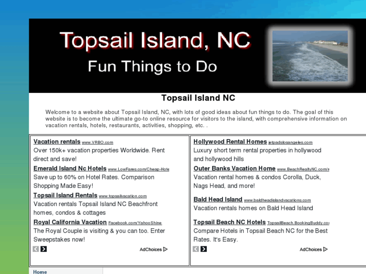 www.topsail-island-nc.net