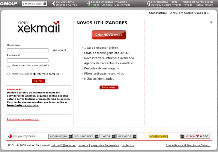 www.xekmail.com