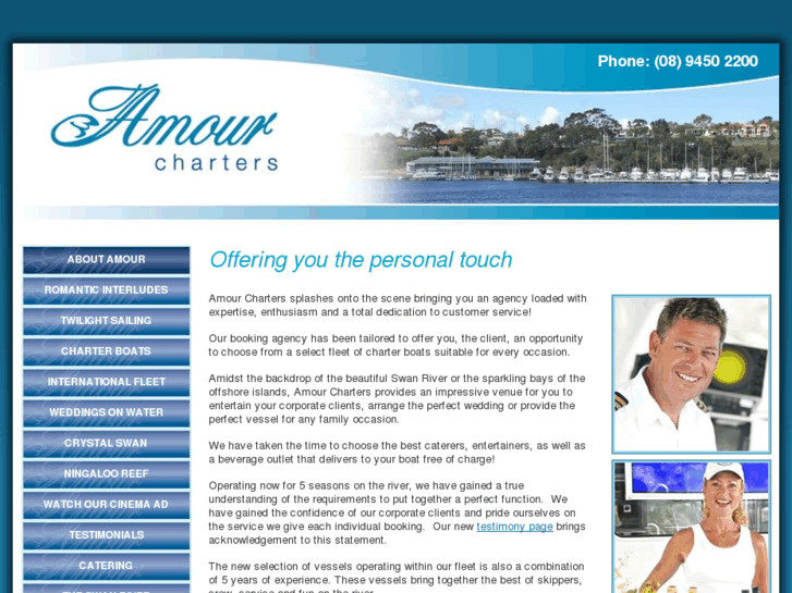 www.amourcharters.com