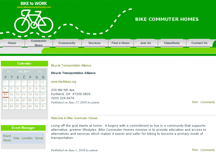 www.bikecommuterhomes.com