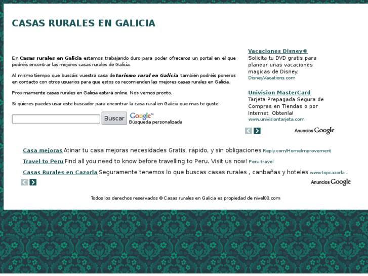 www.casasruralesengalicia.es