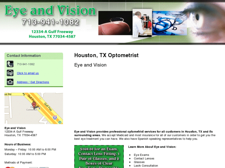 www.eyeandvisionhoustontx.com