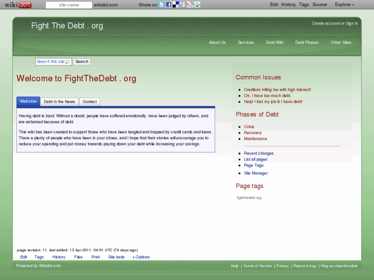 www.fightthedebt.org