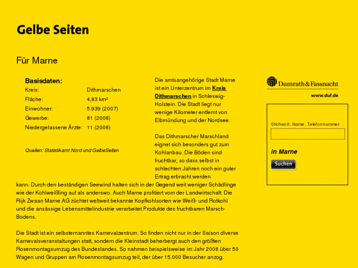 www.gelbeseiten-marne.com