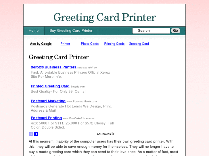 www.greetingcardprinter.net